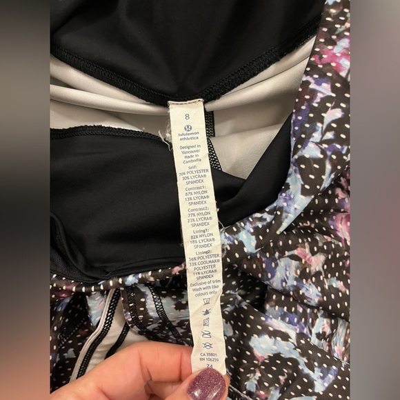 Lululemon Run Full On Luxtreme Cropped Leggings Size 8 - Picture 7 of 10